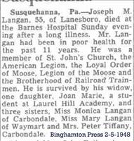 Langan, Joseph